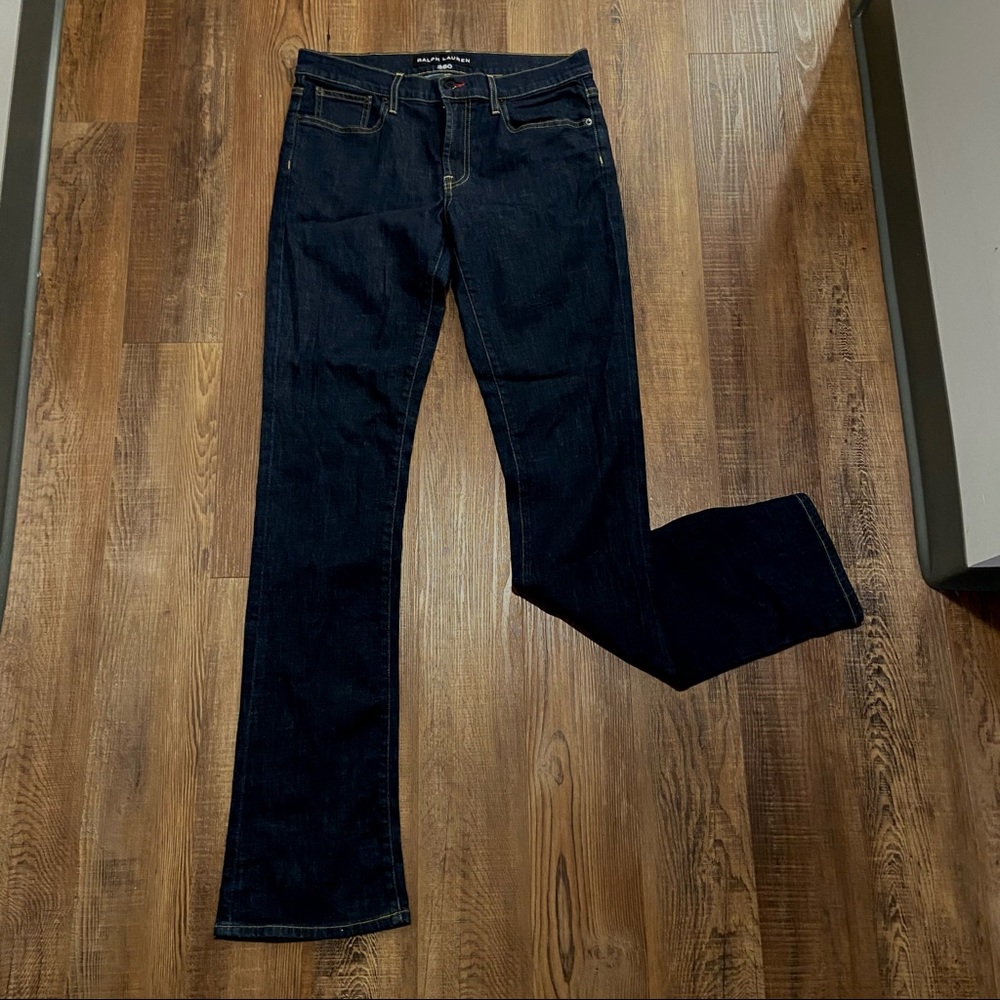 Ralph Lauren Black Label midnight blue boot cut jean -31